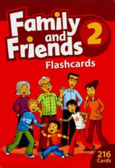 Flashcards American Family and Friends 2