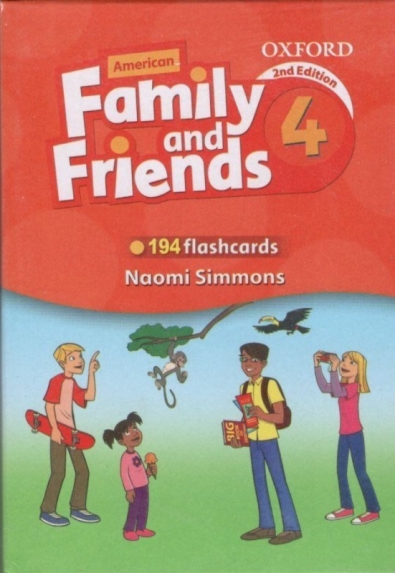 Flashcards American Family and Friends 4