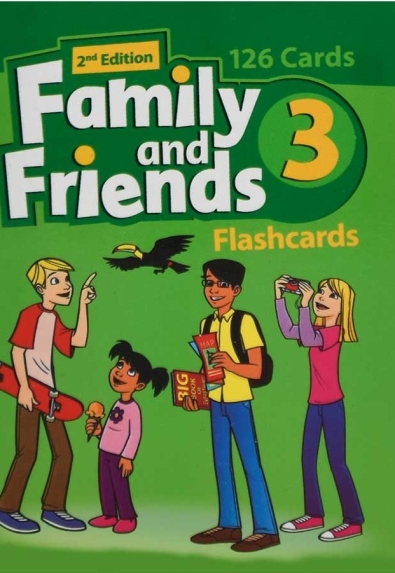 Flashcards American Family and Friends 3